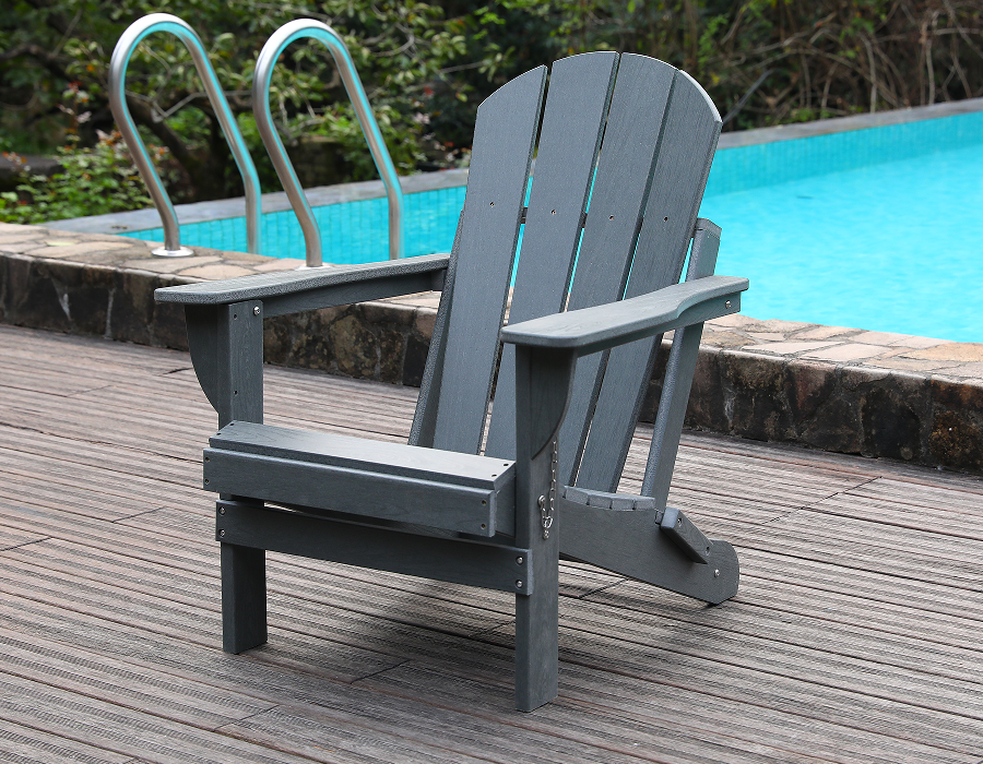 Storm Grey HDPE Adirondack békaszék - minden időjárásra
