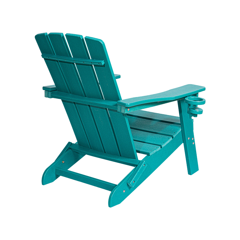 Lake Blue kis HDPE Adirondack szék rozsdamentes acél hardverrel